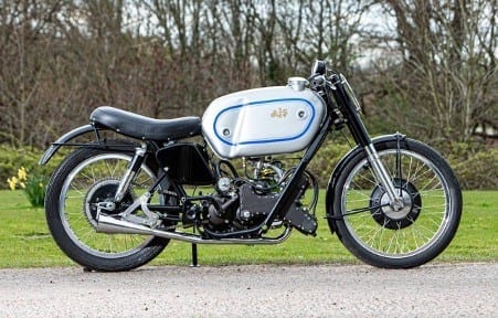 c.1946 AJS 497cc E90 ‘Porcupine’ Grand Prix Racing Motorcycle, estimate £250,000 –300,000
